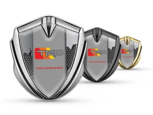 Toyota Custom Car Badge Tuning Style Shiny Custom